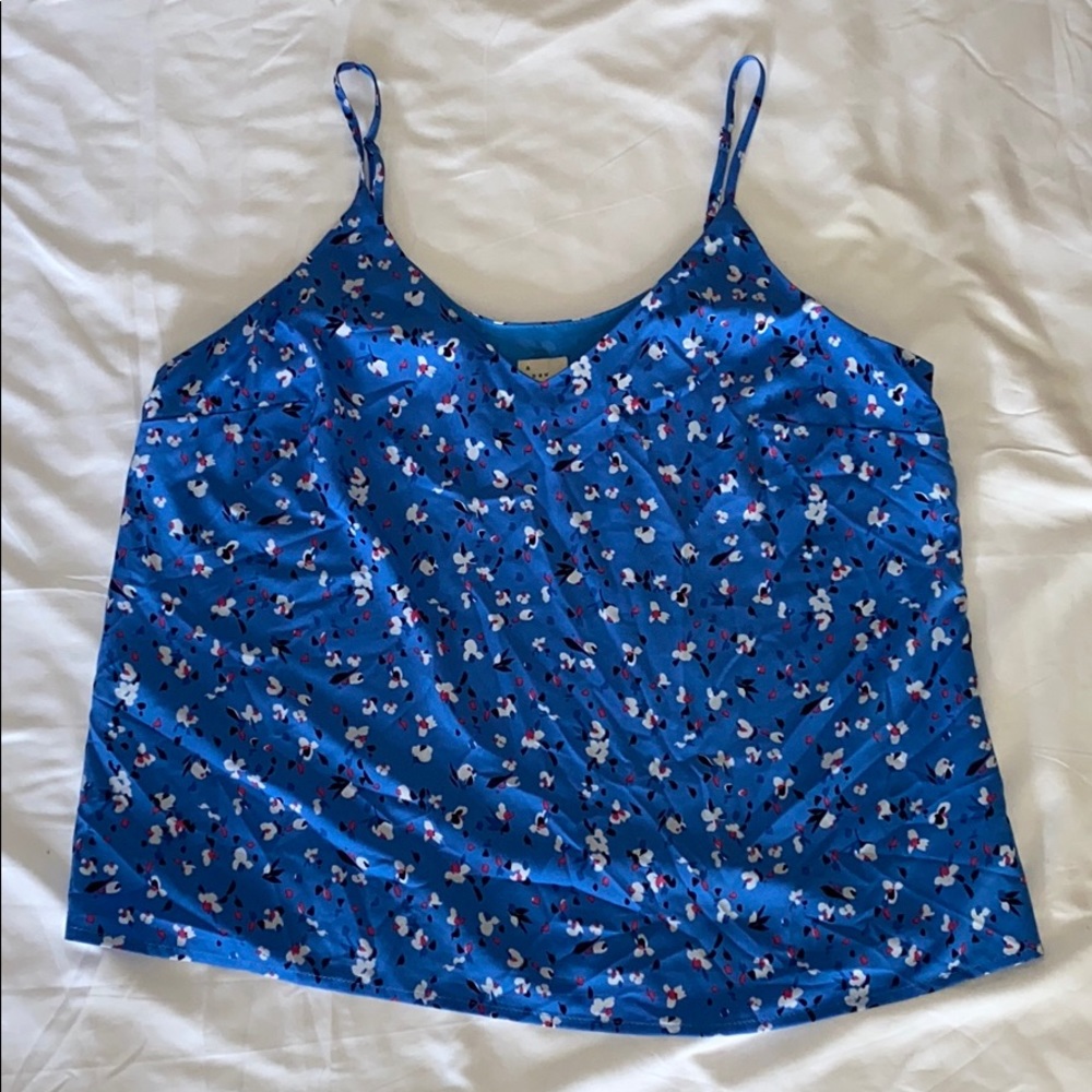 Floral tank top